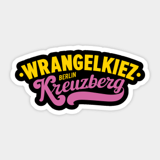 Kreuzberg - Wrangelkiez Sticker